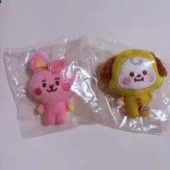 【COOKY CHIMMY】BT21 BTS グク ジミン ふわふわマスコット2