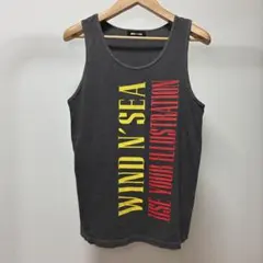 WIND AND SEA タンクトップ ノースリーブ　M フェード加工