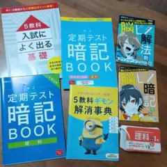 進研ゼミ 中学講座 中2 学習教材セット　中１理科　とく問カード
