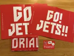 千葉ジェッツ福袋　手ぬぐい　ステッカー　ハリセン2枚