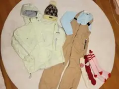 大幅に値下げしました～　スキーウエア5点セット(160㎝ジュニア用)女の子