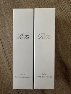 【未使用品】Refa ファインバブル ピュア ホワイト カートリッジ付き ReFa ○塩素低減 カートリッジセット○ リファファインバブル