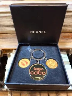 CHANEL　シャネルノベルティキーホルダー　非売品箱付き