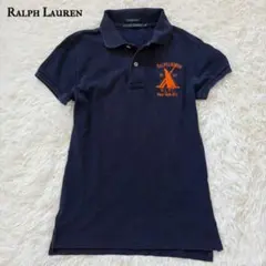 Ralph Lauren ポロシャツ M ネイビー スキニーポロ