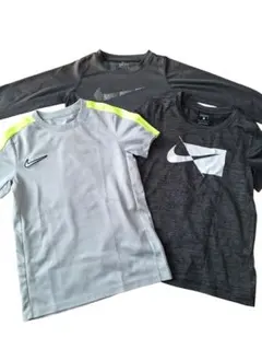 NIKE ジュニア トップスセット 120cm 長袖半袖 サッカースポーツウェア