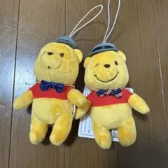 【新品未使用】くまのプーさん　ブリティッシュマスコット