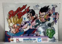 一番くじ ドラゴンボール40th H賞 イラストクリアポスター