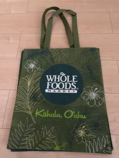 ホールフーズ エコバッグ WHOLE FOODS MARKET ハワイ カハラ