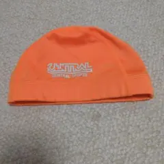 CENTRAL SPORTS 水泳帽 オレンジ帽子　セントラル　Mサイズ