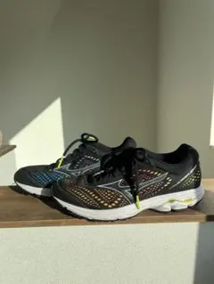 【美品】Mizuno ランニングシューズ WAVE RIDER22 24.5cm