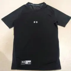 Under Armour アンダーアーマーヒートギア 黒 アンダーシャツ 野球