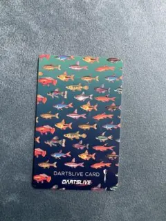 ダーツライブカード レアDARTSLIVE 新品未登録 未使用　魚のサムネイル