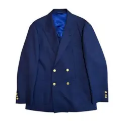 GOOVI ダブルブレストジャケット ブレザー 紺ブレ ネイビー サイズ2
