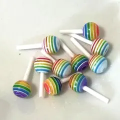 ネイルパーツ キャンディー 7コ キティ 1コ - メルカリ