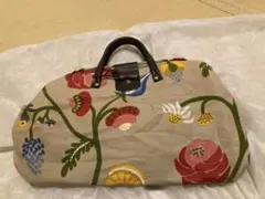 花柄　ドクターズバッグ　セレクトショップ　春