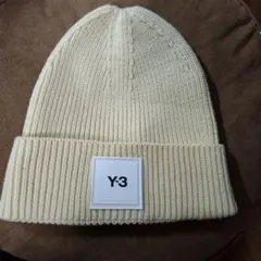 断*⡱様 Y-3 クリーム色 ニット帽 OSFA