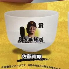 阪神タイガース 佐藤輝明 選手 お猪口