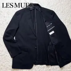 美品✨ LES MUES アンコンジャケット 大きいサイズ 洗える シアサッカー