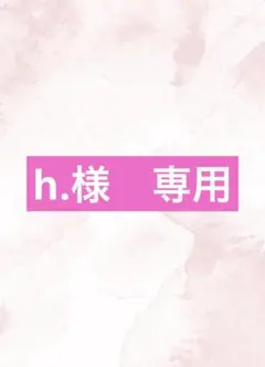 h.様　専用ページ