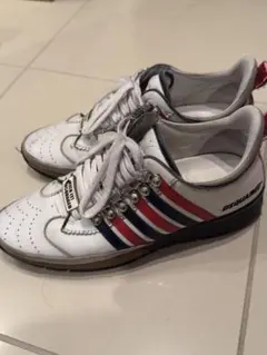 ヴィンテージ　DSQUARED2 スニーカー ホワイト/ストライプのサムネイル