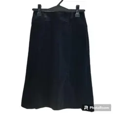 ナチュラルビューティーベーシック 膝丈スカート 　小さいサイズ XS