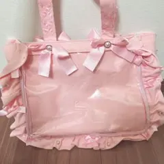 ザッカマート 痛バ A4 キャンディーピンク 痛バック 痛バ ピンク リボン