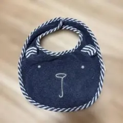 baby GAP クマの顔スタイ ダークブルー