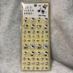 【正規品】 カットピースシール ハローキティ タイルシール モノクロ新品・未開封