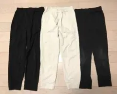 3枚セット UNIQLO ウルトラストレッチアクティブジョガーパンツ 140