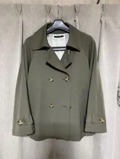 AS KNOW AS PINKY　￼ ショート丈　トレンチコート