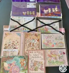 ディズニーシーダッフィ仲間たちポストカードクリアファイル