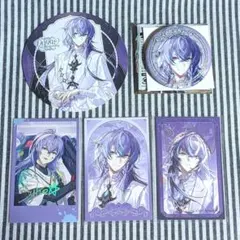にじさんじ Dytica 3周年 チェキ風カード 缶バッチ セット 星導ショウ