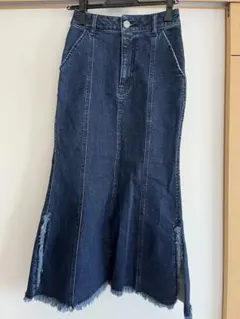 AZUL by MOUSSY ダークデニム マーメイドスカート Sサイズ