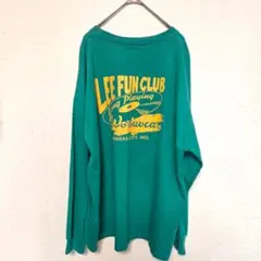 Lee　長袖Tシャツ　グリーン　Lサイズ