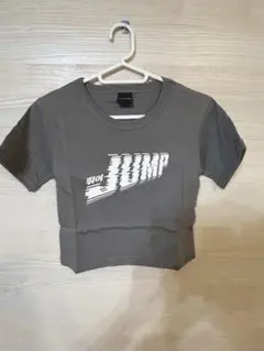BLACKPINK JUMP クロップドTシャツ グレー