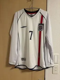 2002 イングランド代表 ベッカム ホームユニフォーム 柴田ひかり 118