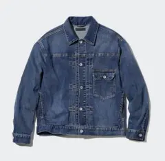 新品 UNIQLO ユニクロ　デニムジャケット 1stタイプ 449616 M