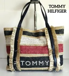 TOMMY HILFIGER ハイパーストロートートバッグ　肩掛け