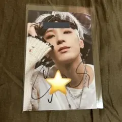 seventeen face the sun ウォヌ　サイン　ポストカード