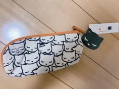 猫柄　ペンケース　マルチポーチ