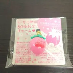 サンリオキャラクターズ いちご新聞 付録 50周年記念チャーム ‪♡