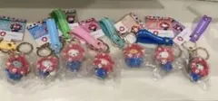 サンリオ ミャクミャク フロッキー マスコット キーホルダー コンプ 全