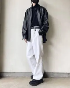 GU ワイドデニムスラックスのサムネイル