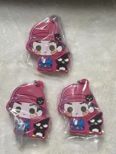 ガチャポンBOTラバーマスコット3個セット　世界