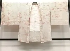 未使用】正絹 総絞り カット済み 未仕立て生地 羽織一着 ゆのし済 