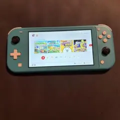 Switch lite　ターコイズブルー　使用はできます　ジャンク品