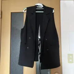 ブラック ベスト Mサイズ