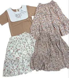 ❤️新品タグ付き❤️120❤️4点SET❤️スカート❤️ミッフィー❤️シフォン❤️のサムネイル