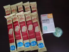 母乳実感3L 1個新品と明治ほほえみらくらくキューブ10袋（1袋5個入）