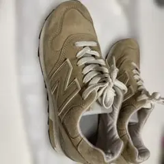 New Balance スエードスニーカー ベージュ　1400